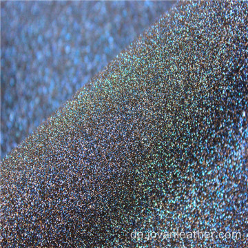 Wasserdichtes Vlies PU-Glitzerleder für Schuhe